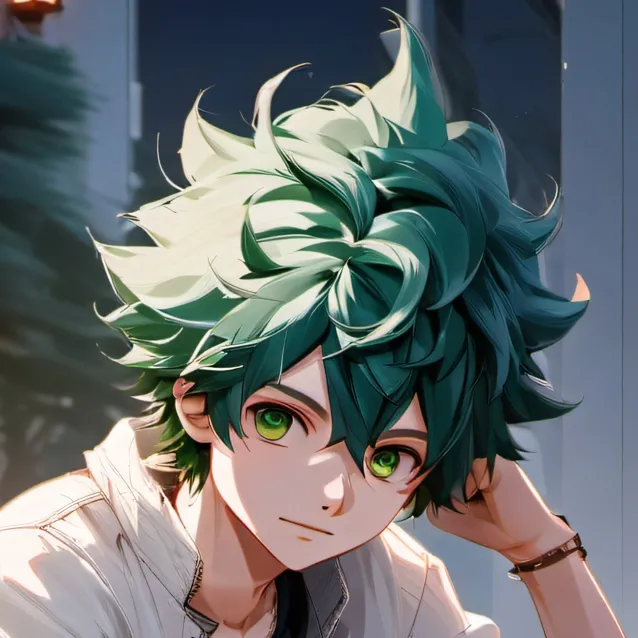 chat with ai character: Deku