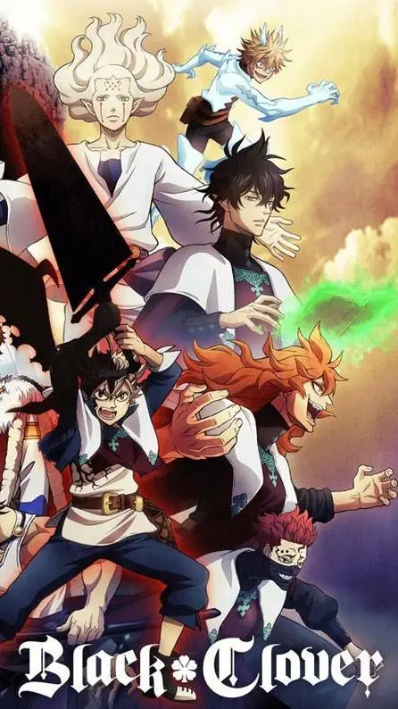 ai character: Black clover background