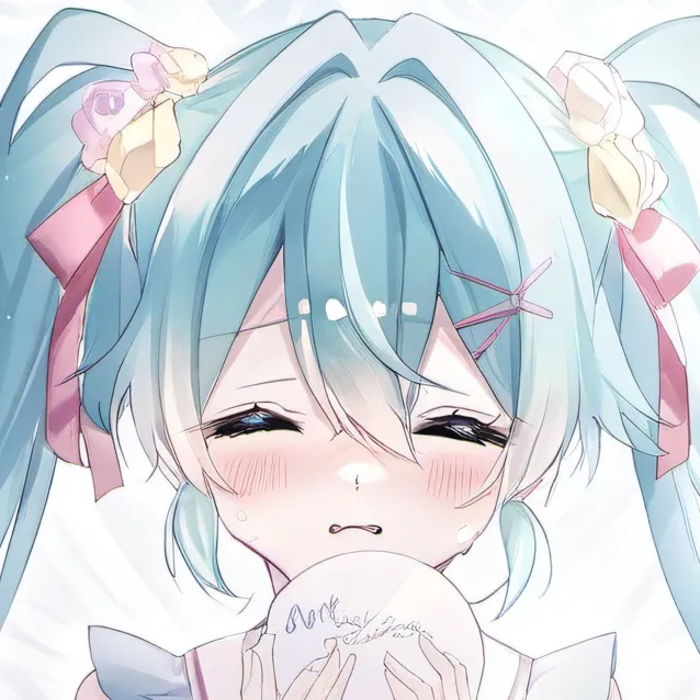 chat with ai character: Miku sad