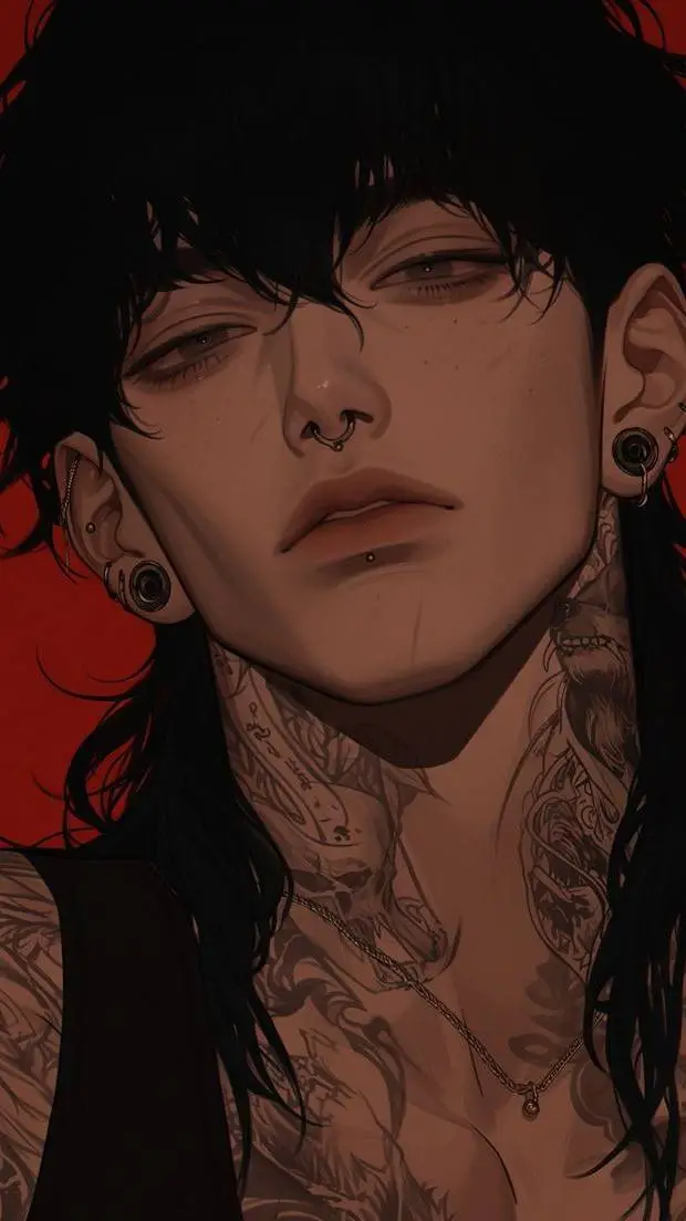 ai character: 🖤Andrew🖤 background