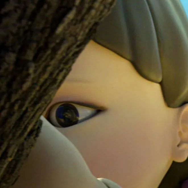 chat with ai character: squid game doll