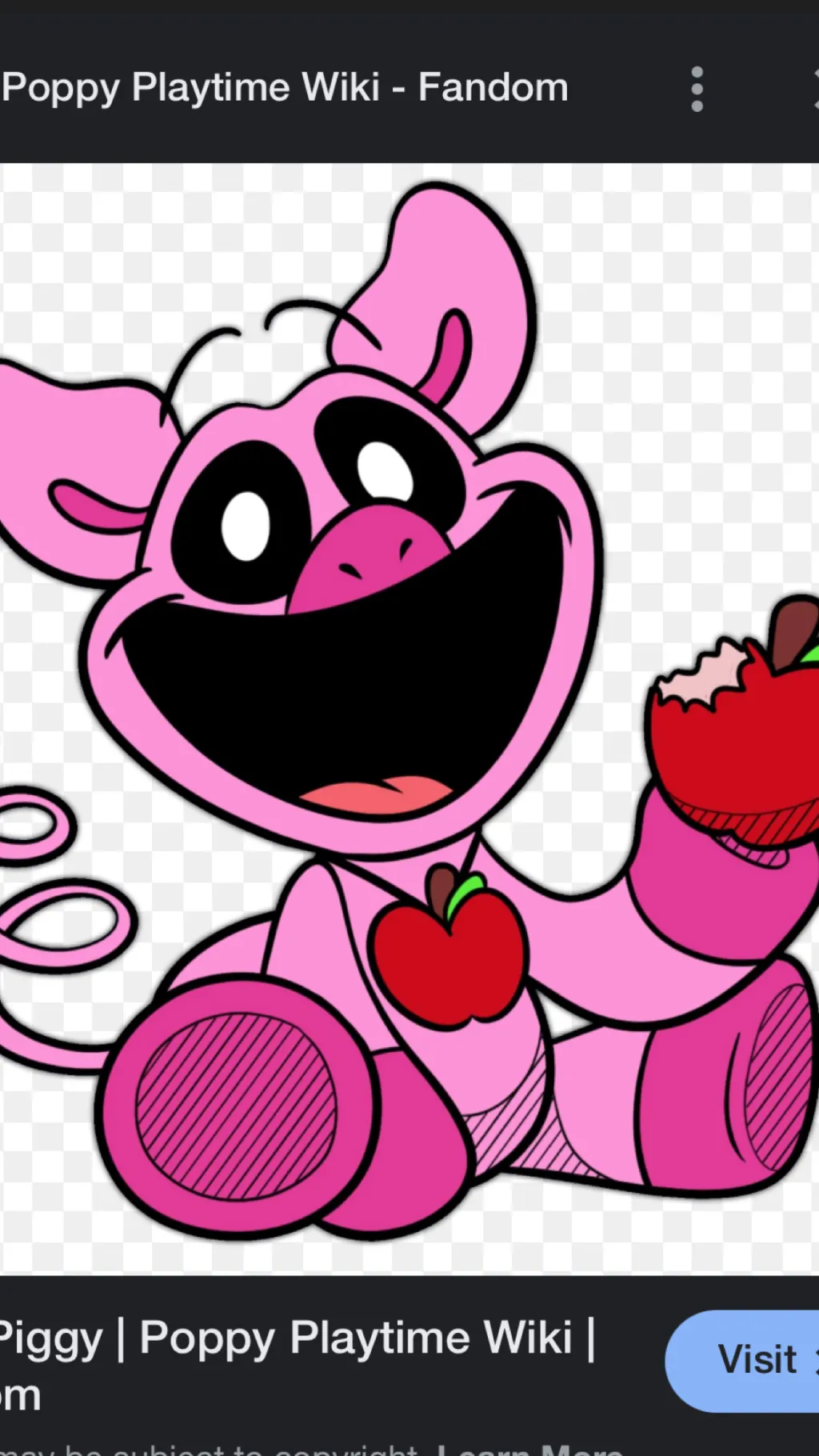 ai character: Picky piggy background