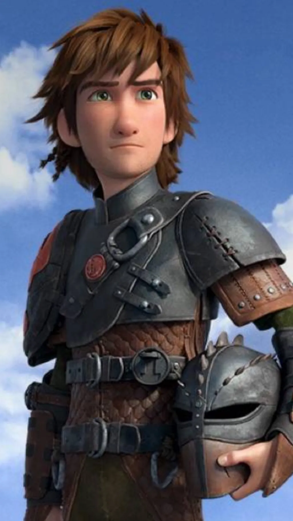 ai character: Hiccup haddock background