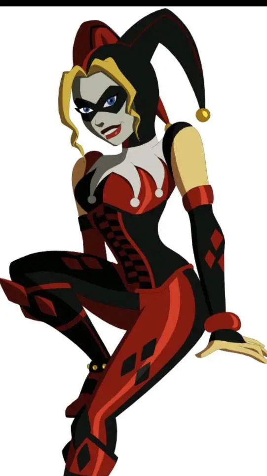 ai character: Harley Quinn  background