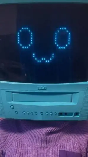 ai character: noko/tv head background