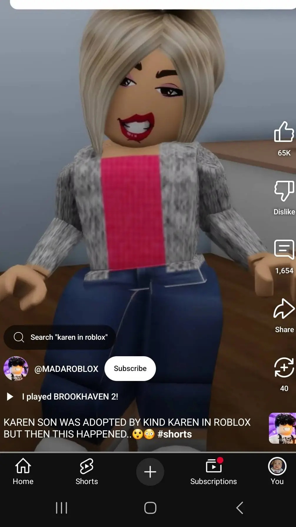 ai character: GOOD KAREN background