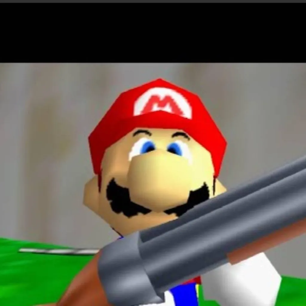 chat with ai character: run from mario