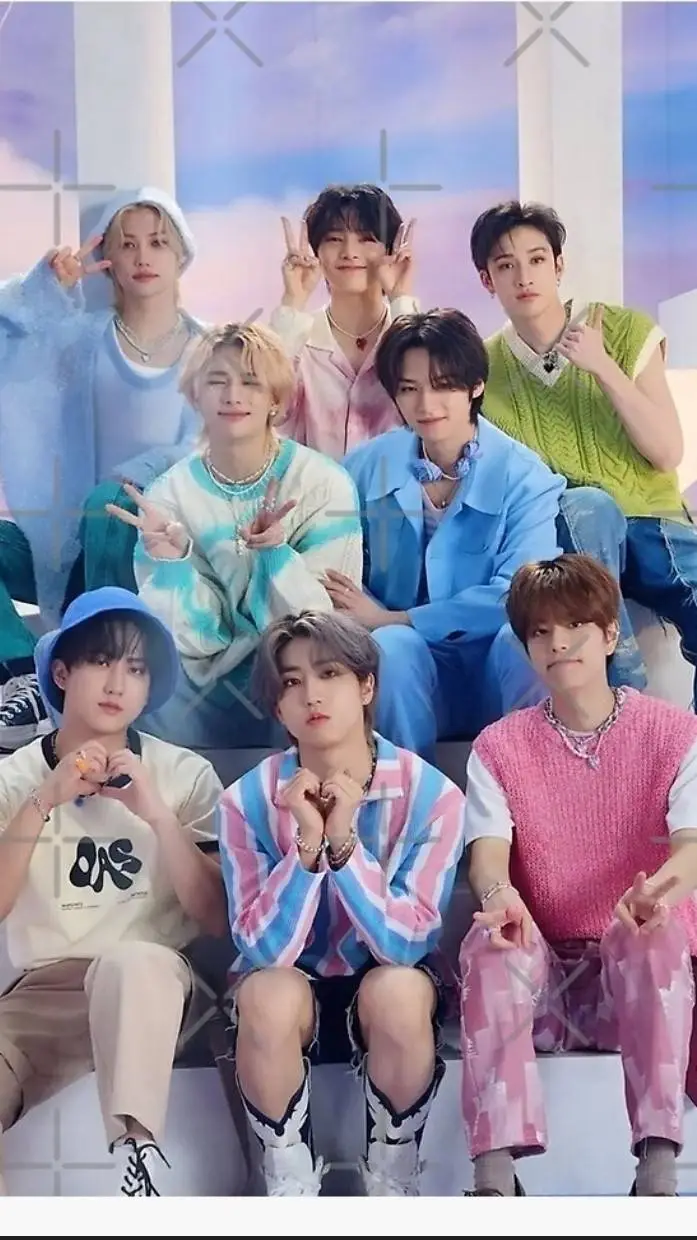 ai character: stray kids  background