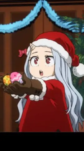 ai character: EraserMic Holidays background
