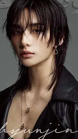 ai character: hyunjin  background