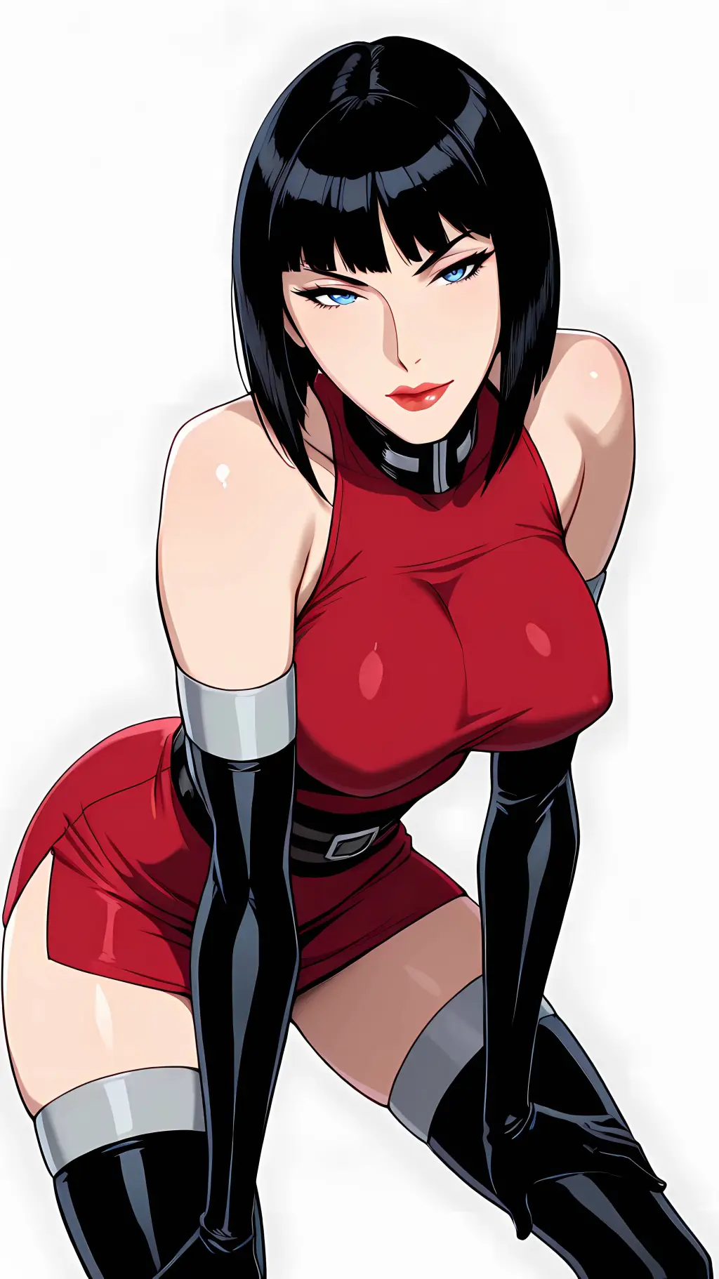 ai character: Madame Rouge Sexy background