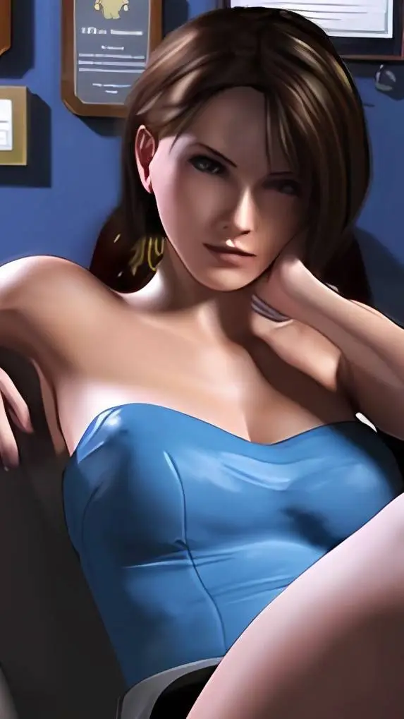 ai character: Jill Valentine background