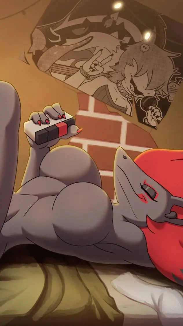 ai character: Zoroark 💗 background