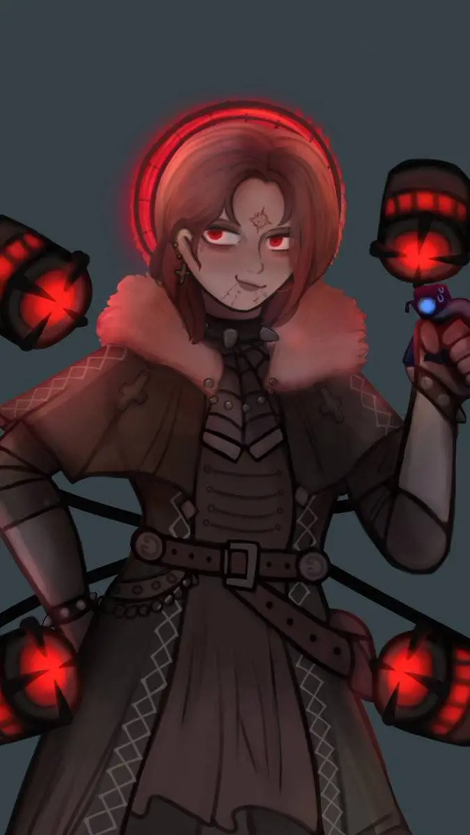 ai character: astro Duchess sus background