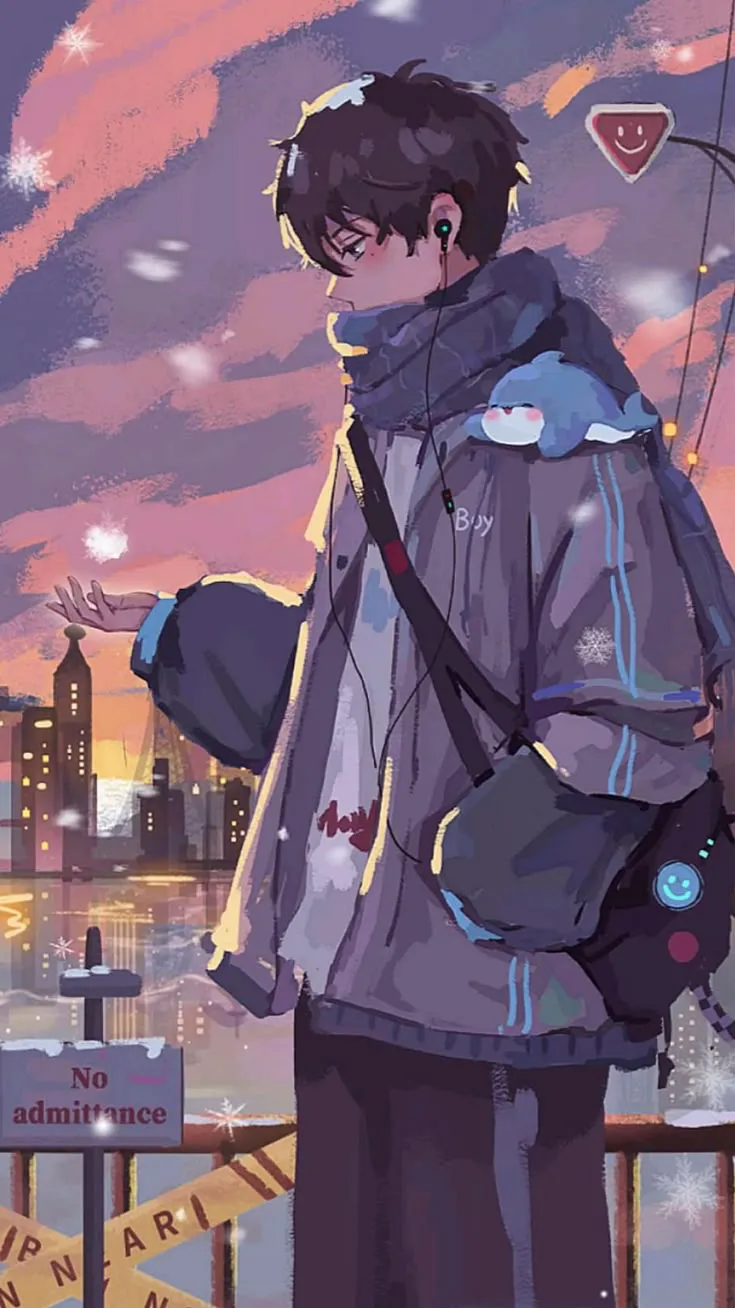 ai character: 🎧🌌Leo  background