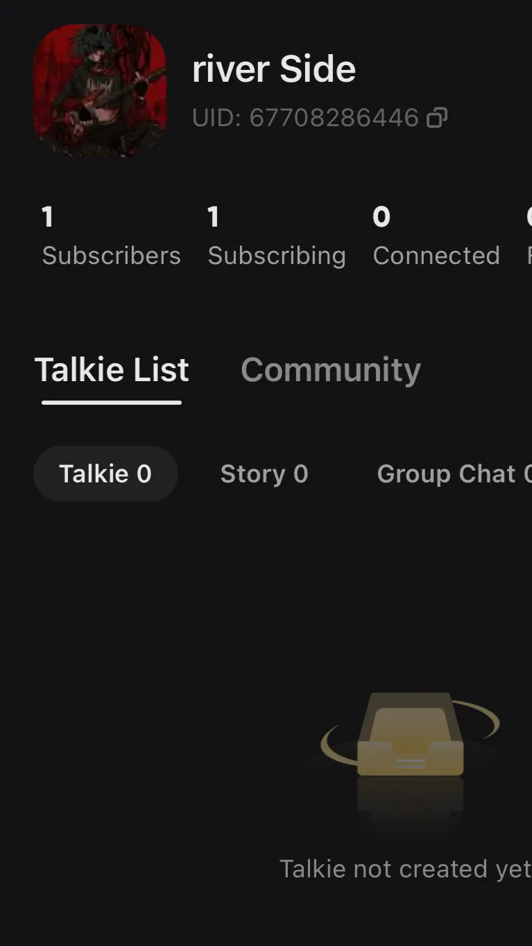 ai character: Go sub  background