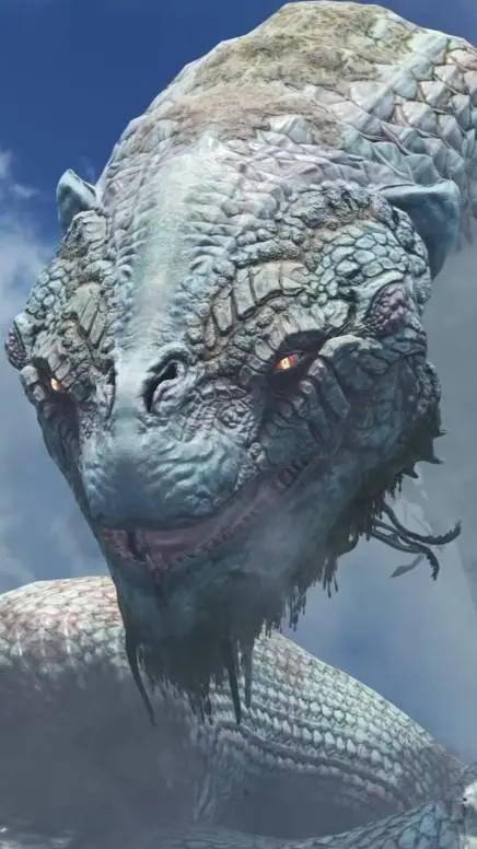 ai character: Jörmungandr background