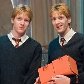 chat with ai character: Fred and George