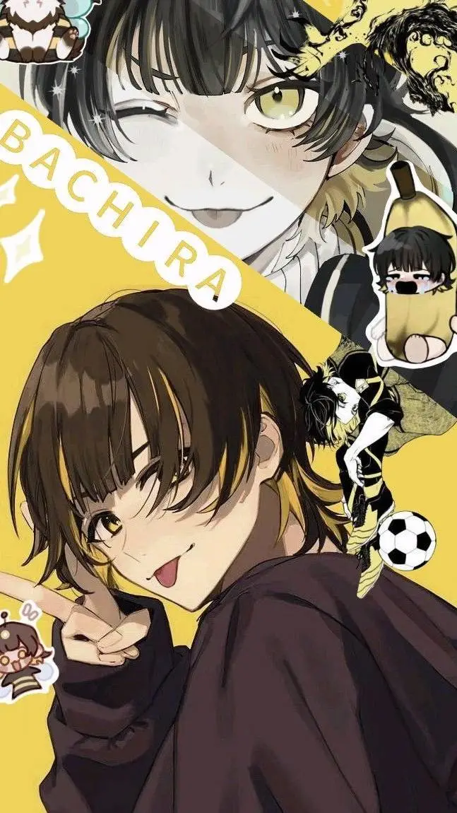 ai character:  🔵🔒 :3 background