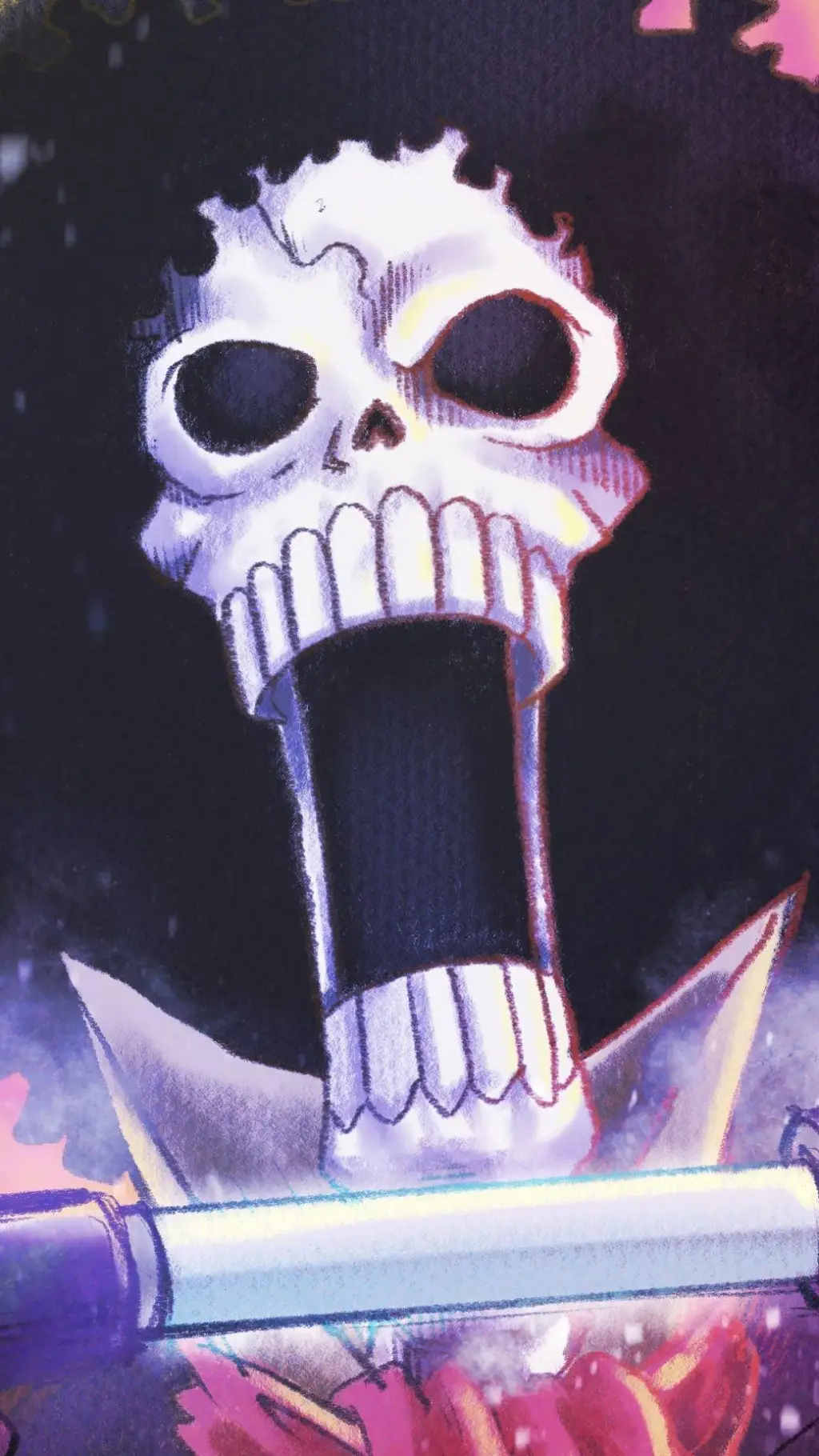 ai character: brook background