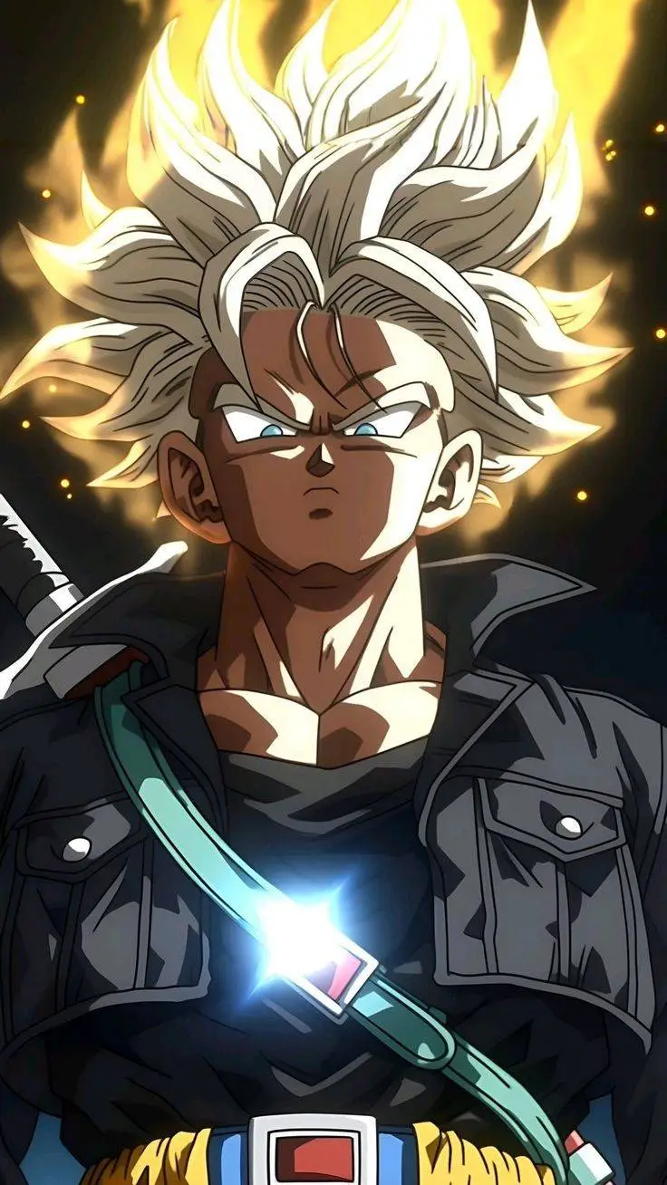 ai character: DBZ!!!Trunks!!! background