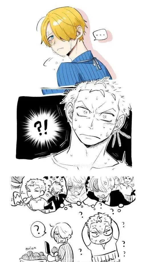 ai character: zoro x sanji background