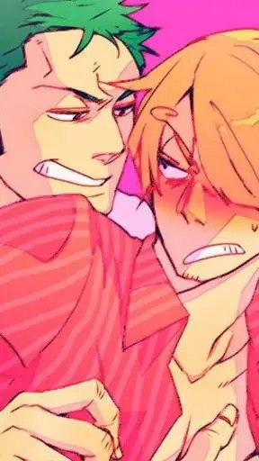 ai character: zoro x sanji background