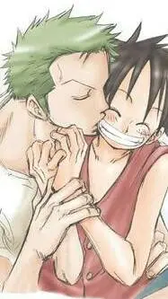 ai character: zoro x Luffy  background