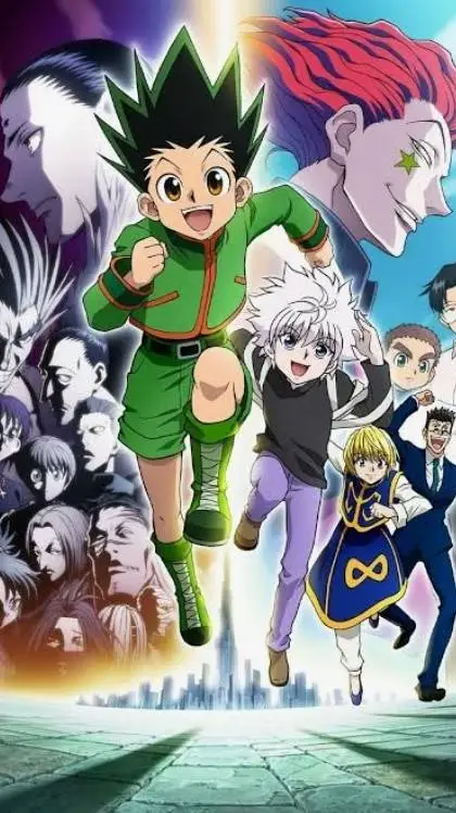 ai character: HxH Greed Island background