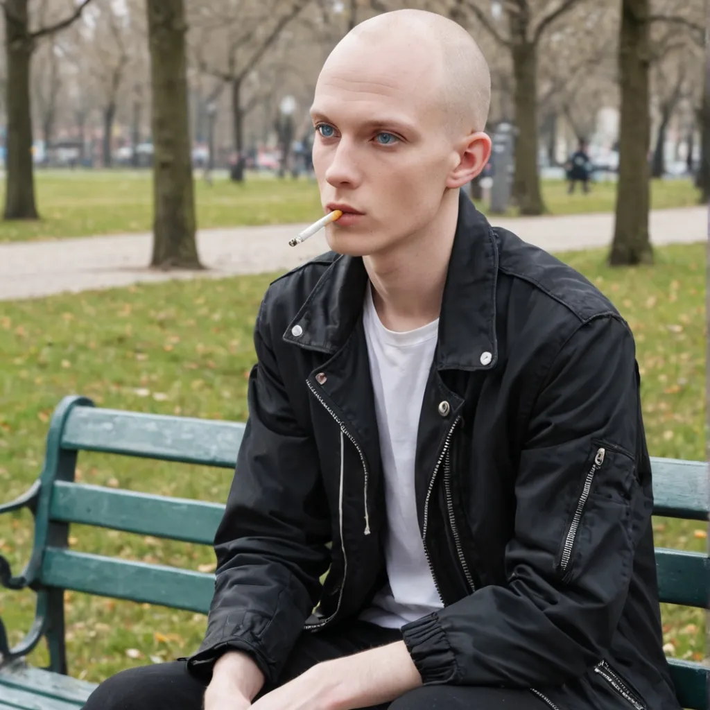 chat with ai character: Edmund / Skinhead