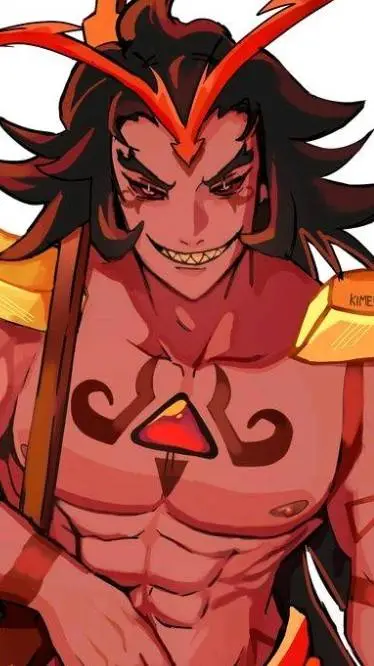 ai character: ☆burning spice☆ background