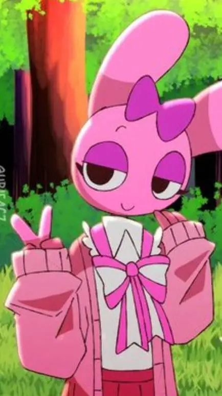 ai character: pinki💞 background