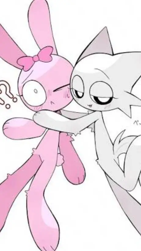 ai character: wenda×pinki background