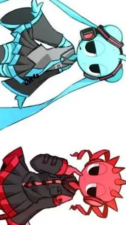 ai character: sky×raddy×tu background