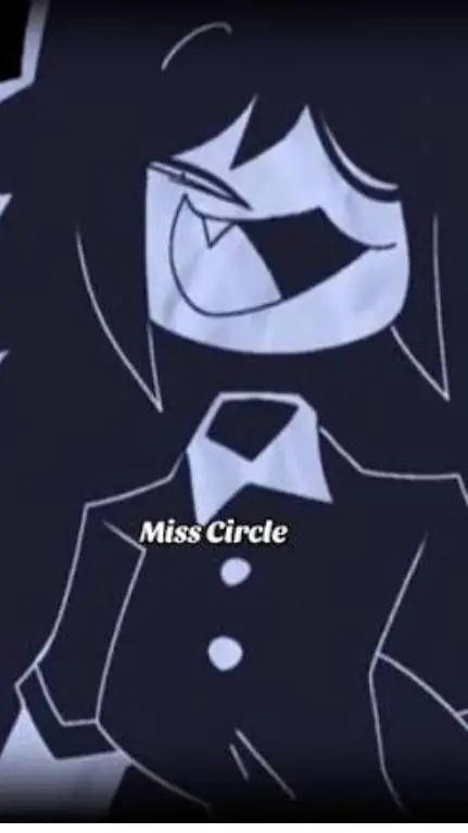 ai character: miss circle background