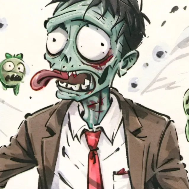 chat with ai character: Browncoat zombie.