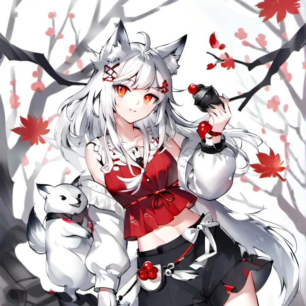 chat with ai character: wolfie