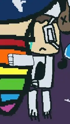 ai character: panda kid (oc) background