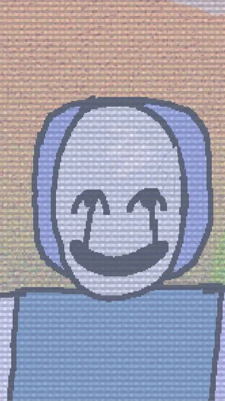 ai character: Masky background