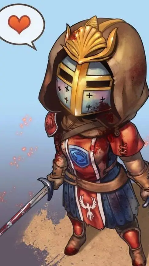 ai character: Tiny peacekeeper  background