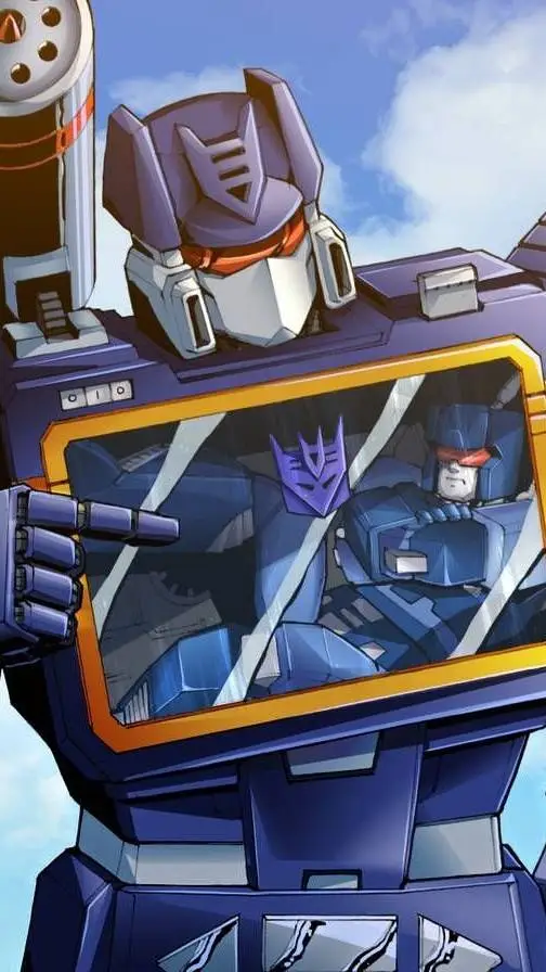ai character: Soundwave & Rumbel background