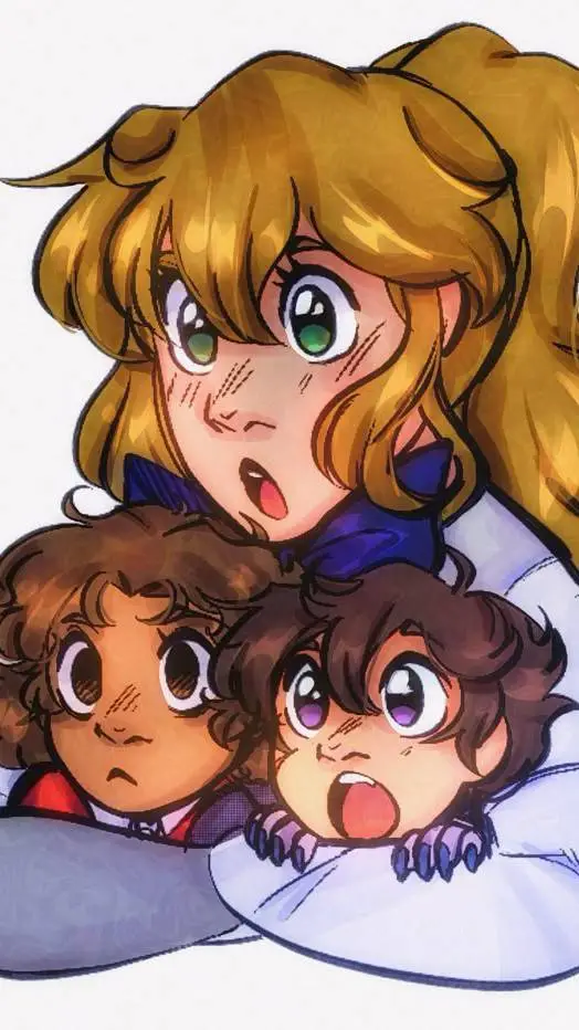 ai character: familia Freddy  background