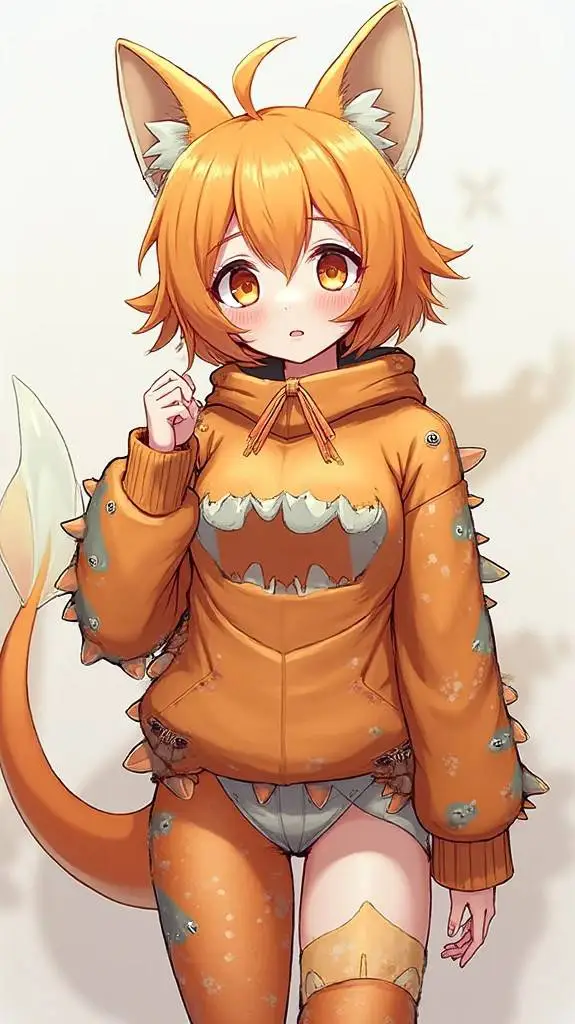 ai character: luna  background