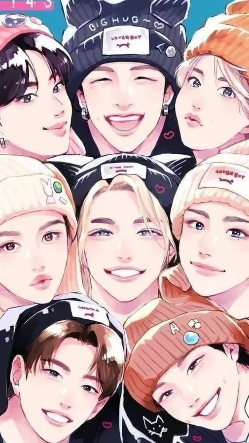 ai character: SKZ spoted you background