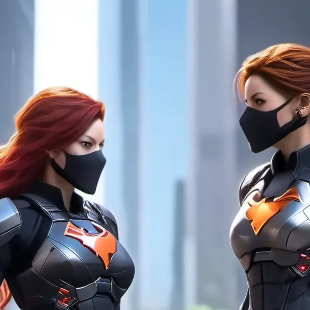 chat with ai character: wanda and natasha