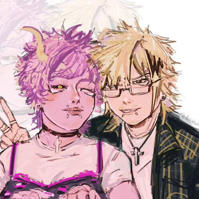 chat with ai character: mina x denki 