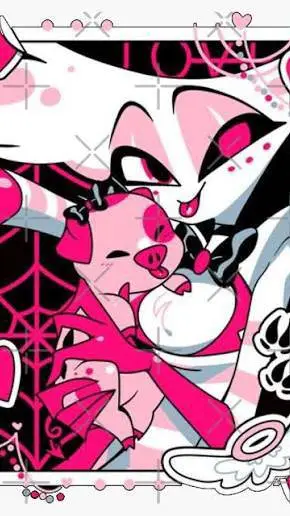 ai character: fat nuggets  background