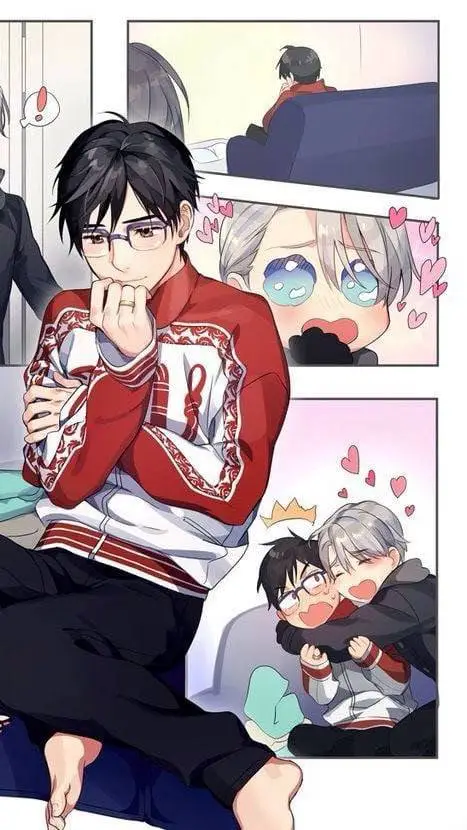 ai character: Victor x Yuri  background