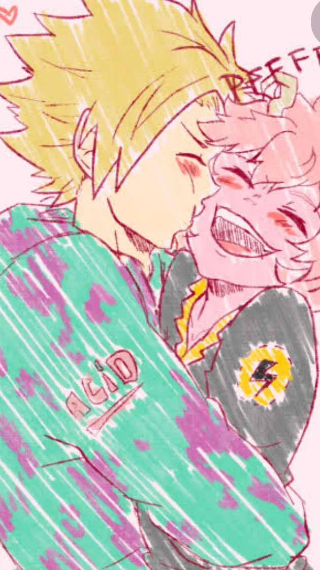 ai character: Denki x Mina  li background