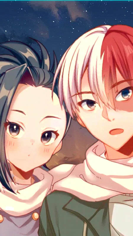 ai character: todomomo  background